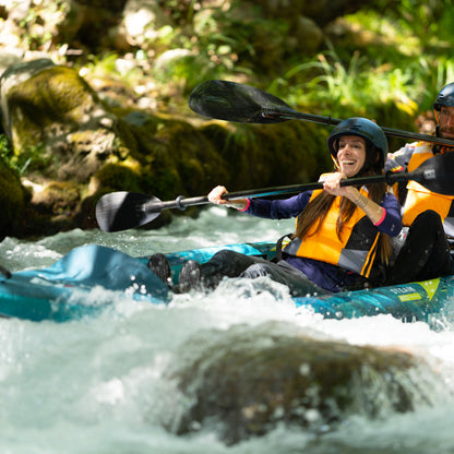 Aqua Marina - Kayak gonflable STEAM 412 13'6” pour 2 personnes 