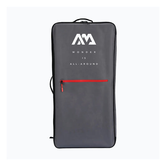 Aqua Marina Zip Backpack for iSUP - Large - Gray - Front Studio View