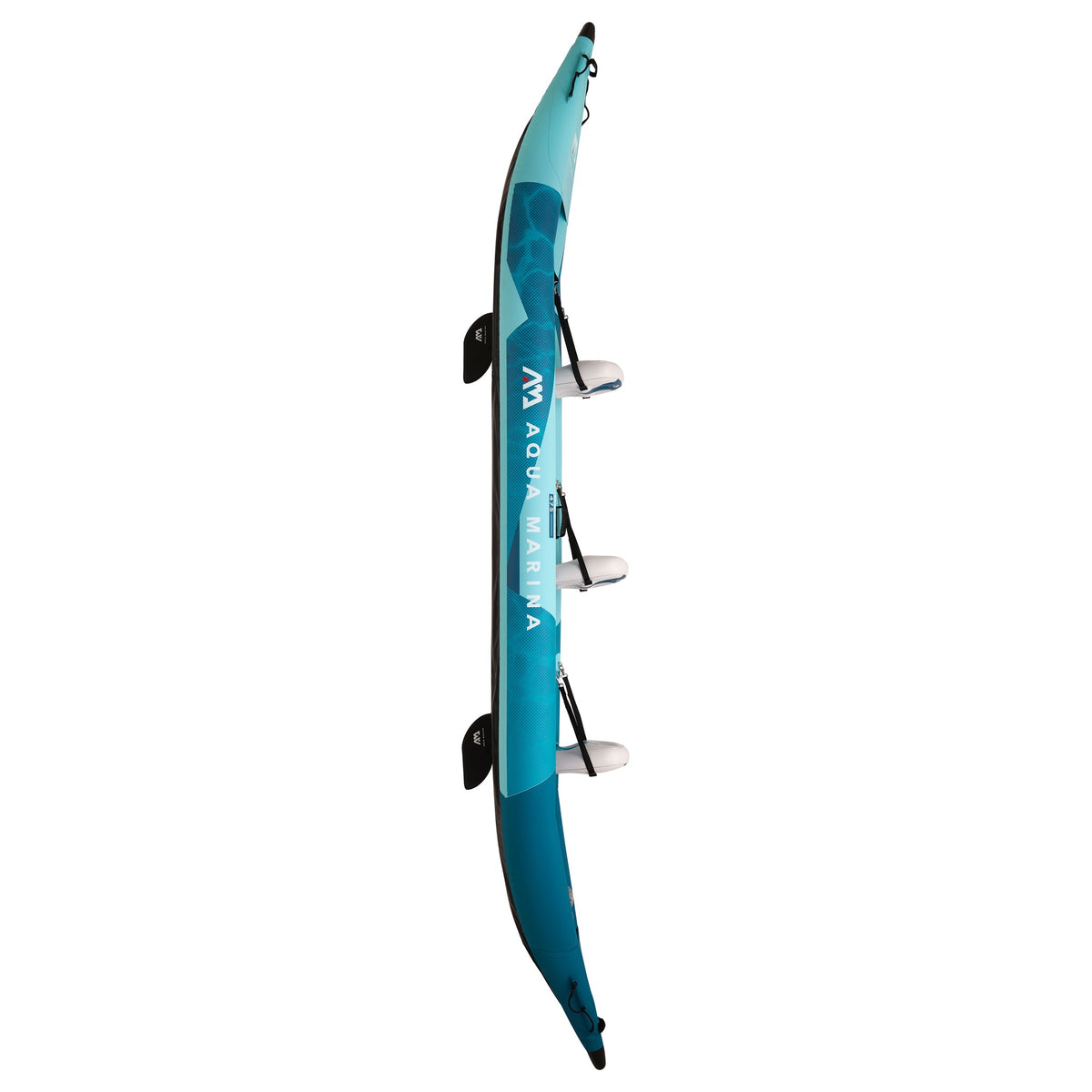 Aqua Marina BETTA 15'7" Kayak 3-Person - Side Profile View